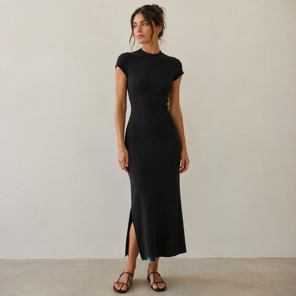 Avantlook Dress Black Medium Sweater